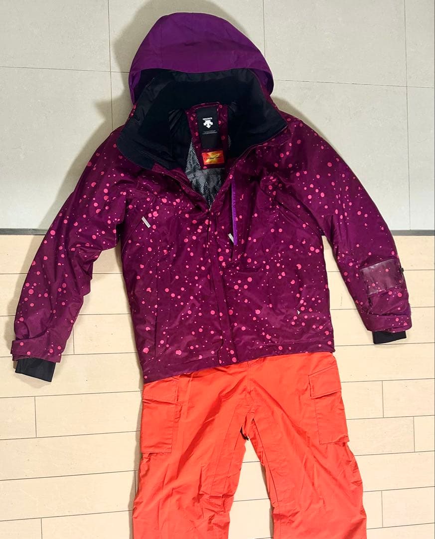 DESCENTE × THE NORTH FACE スノーウェア　セットアップ