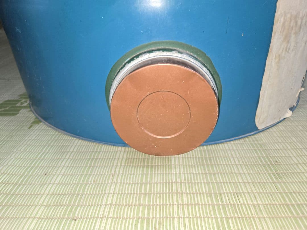 川辺製作所 米穀貯蔵缶 5俵缶 玄米300kg貯蔵 米缶 高級カラー鋼板製