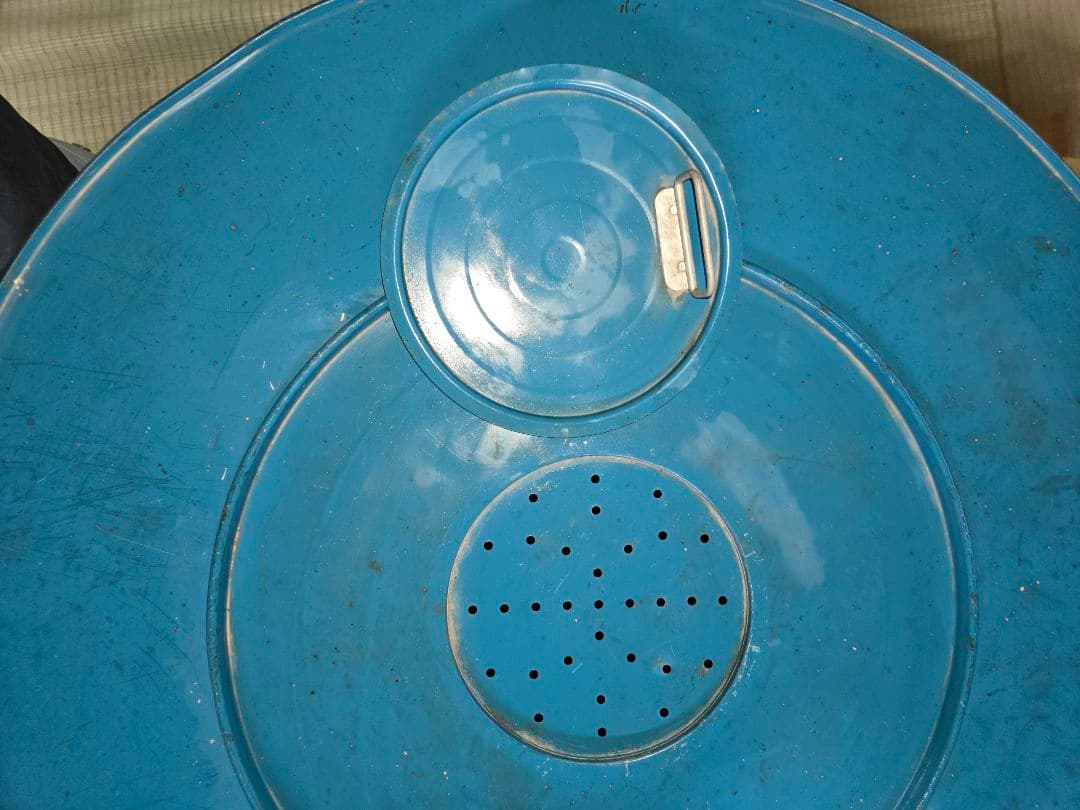 川辺製作所 米穀貯蔵缶 5俵缶 玄米300kg貯蔵 米缶 高級カラー鋼板製