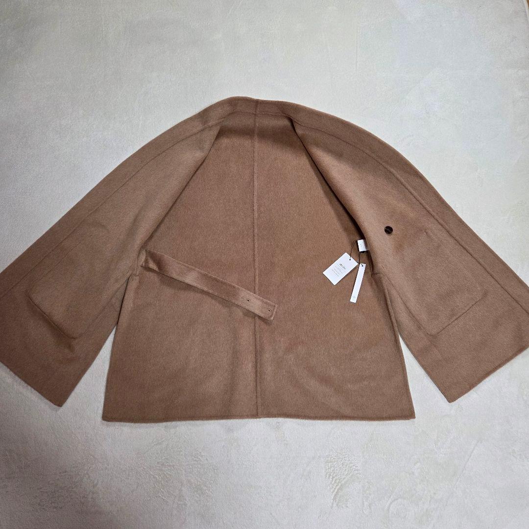 [新品タグ付き]abeille pocket long vest ダブルフェイス