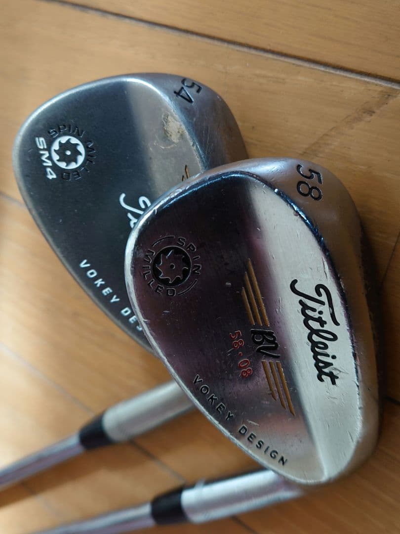 タイトリスト ボーケイ スピンミルド 54 58 ウェッジセット VOKEY
