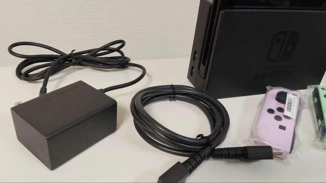 Nintendo Switch 本体 周辺機器 一式 セット パープル グリーン