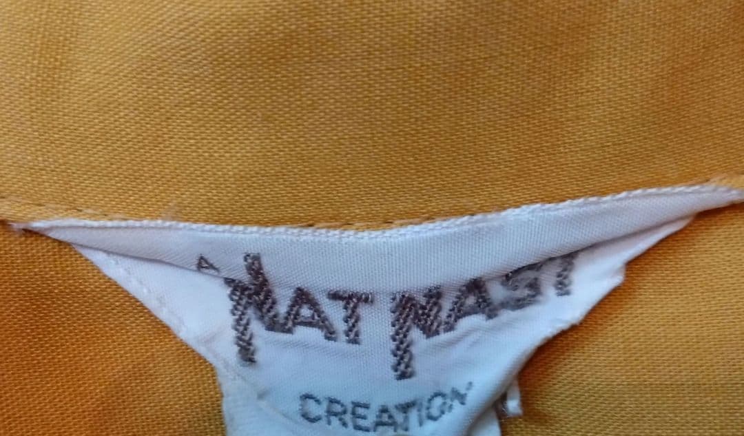 NATNAST made in USA ボウリングシャツ　刺繍