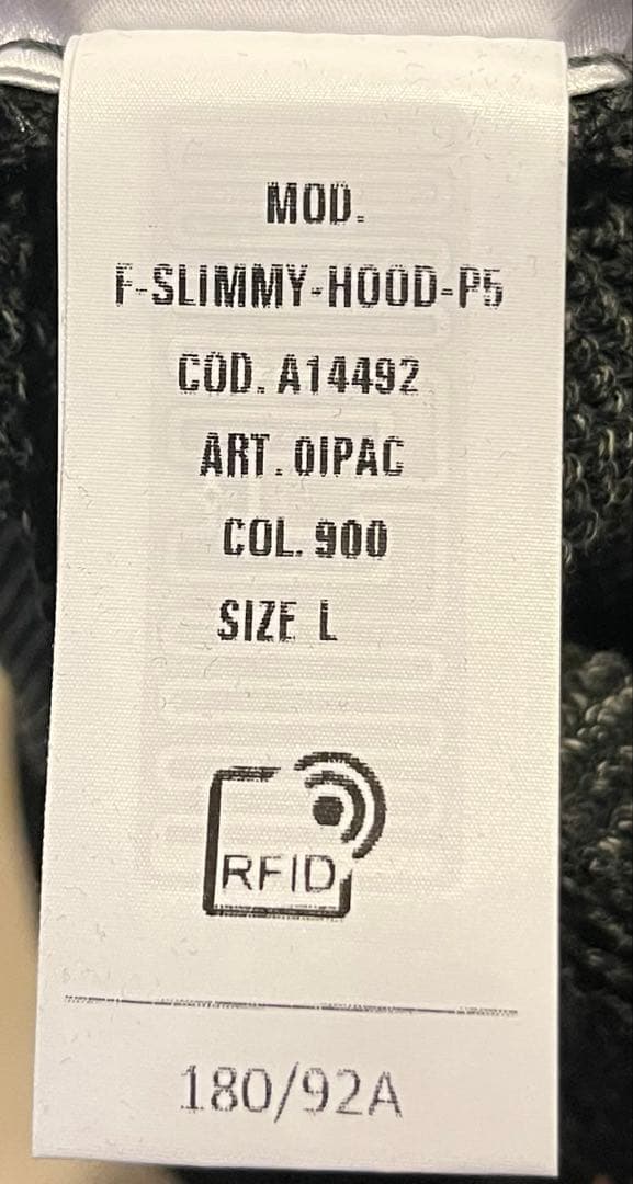 diesel F-Slimmy-Hood-P5 パーカー