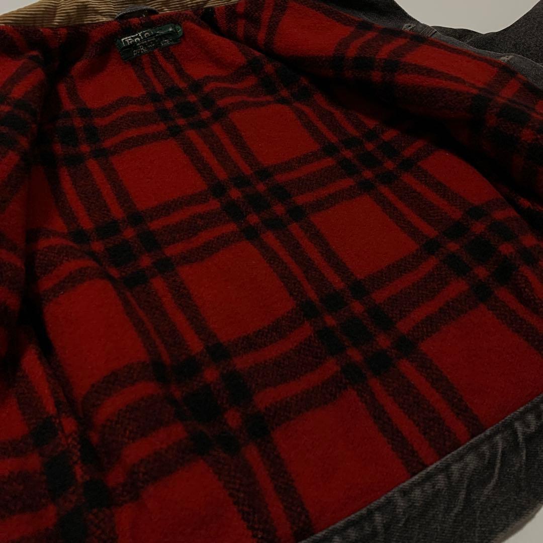【80s】Polo Ralph Lauren 緑タグ　デニムジャケット