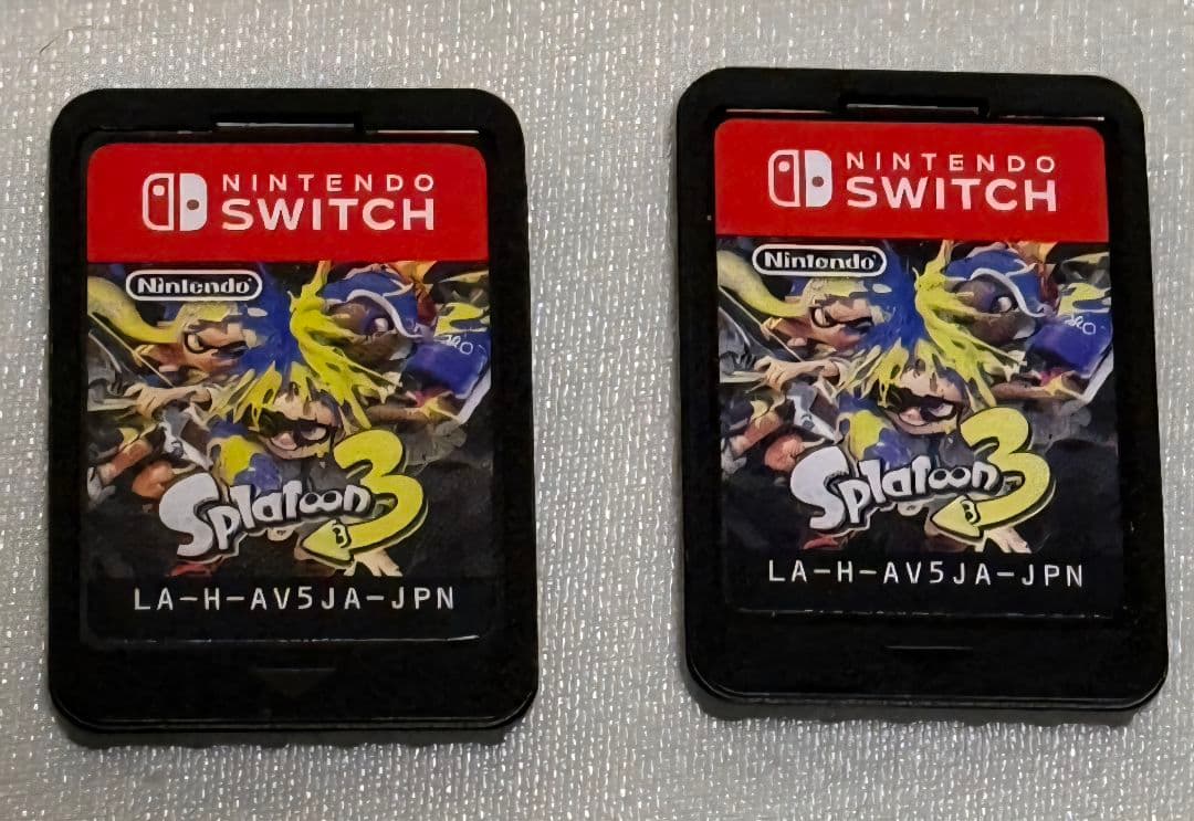 2本セット スプラトゥーン3 Nintendo Switch ソフト 動作確認済