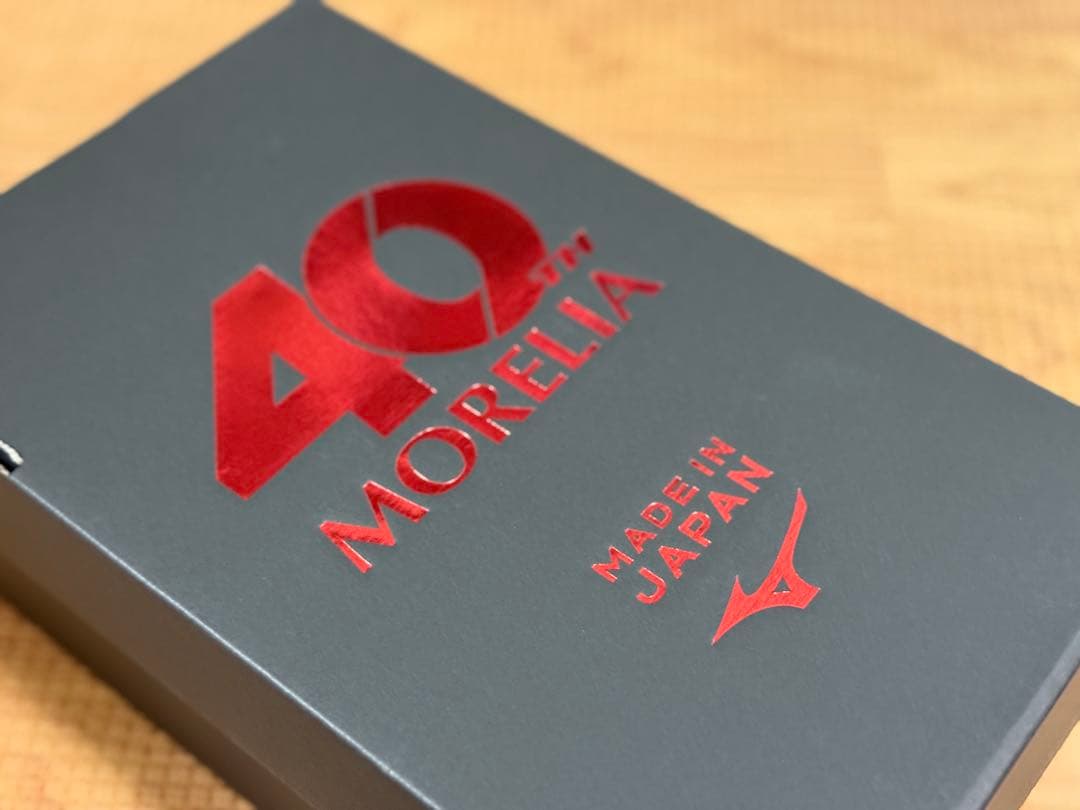 ミズノ　モレリア2 Japan 40th Anniversary ルビーレッド