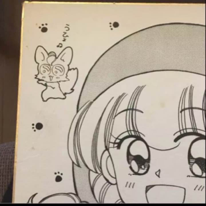 赤ずきんチャチャ 彩花みん サイン色紙