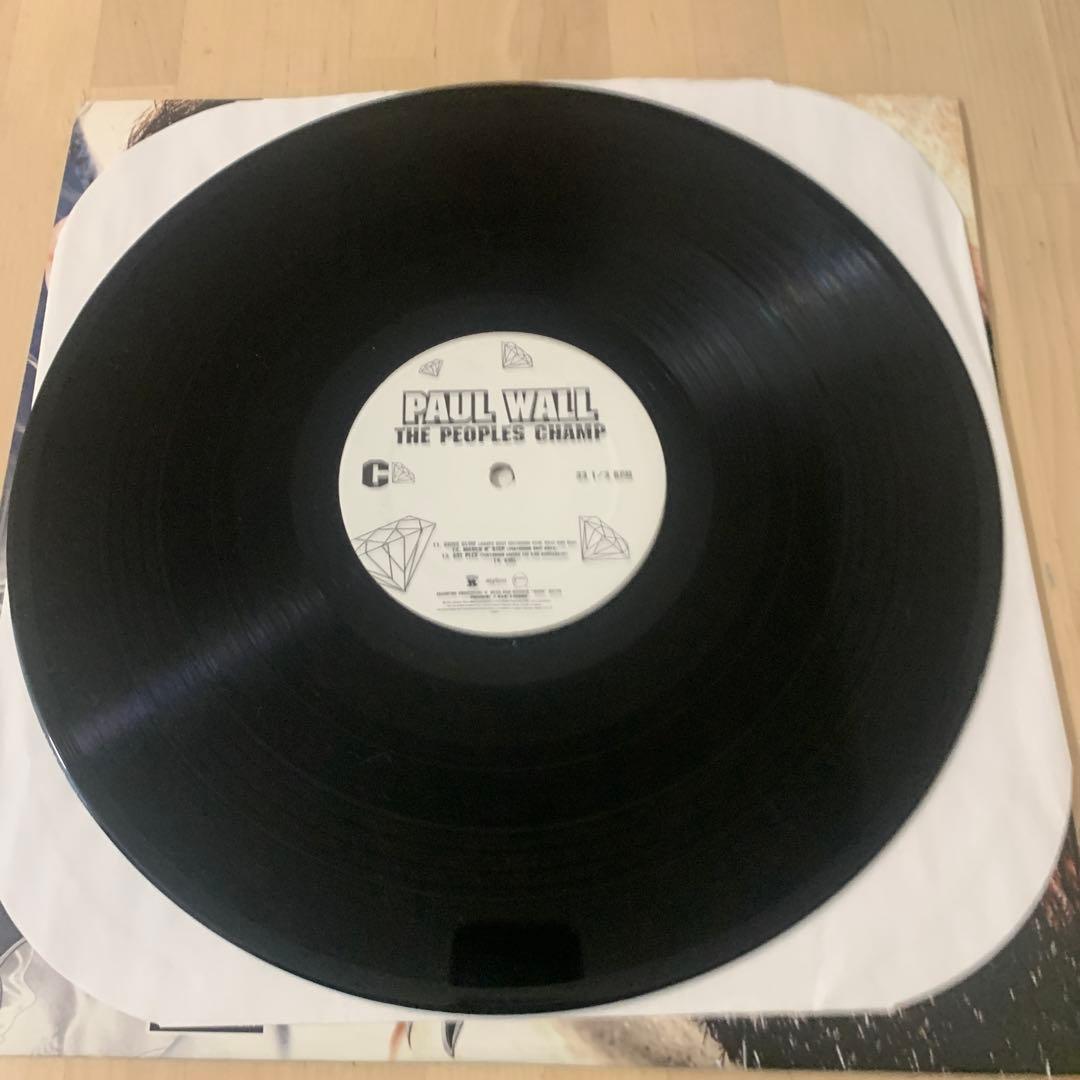 洋楽 Paul Wall The Peoples Champ LP g-rap