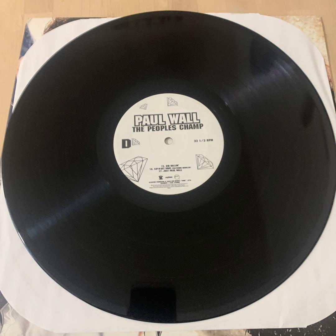 洋楽 Paul Wall The Peoples Champ LP g-rap