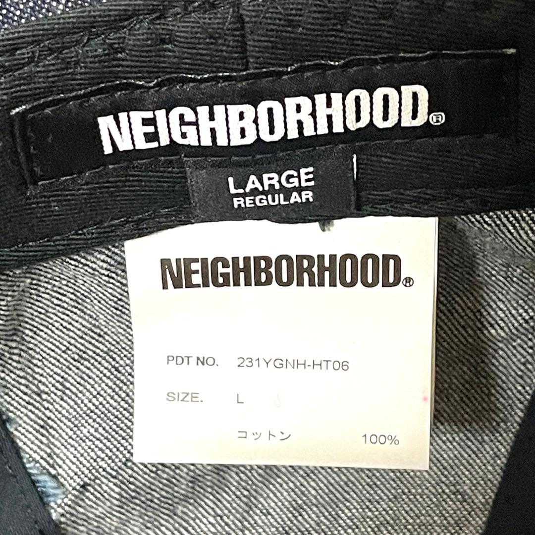 美品NEIGHBORHOOD DENIM BALL HATボウルハットインディゴ