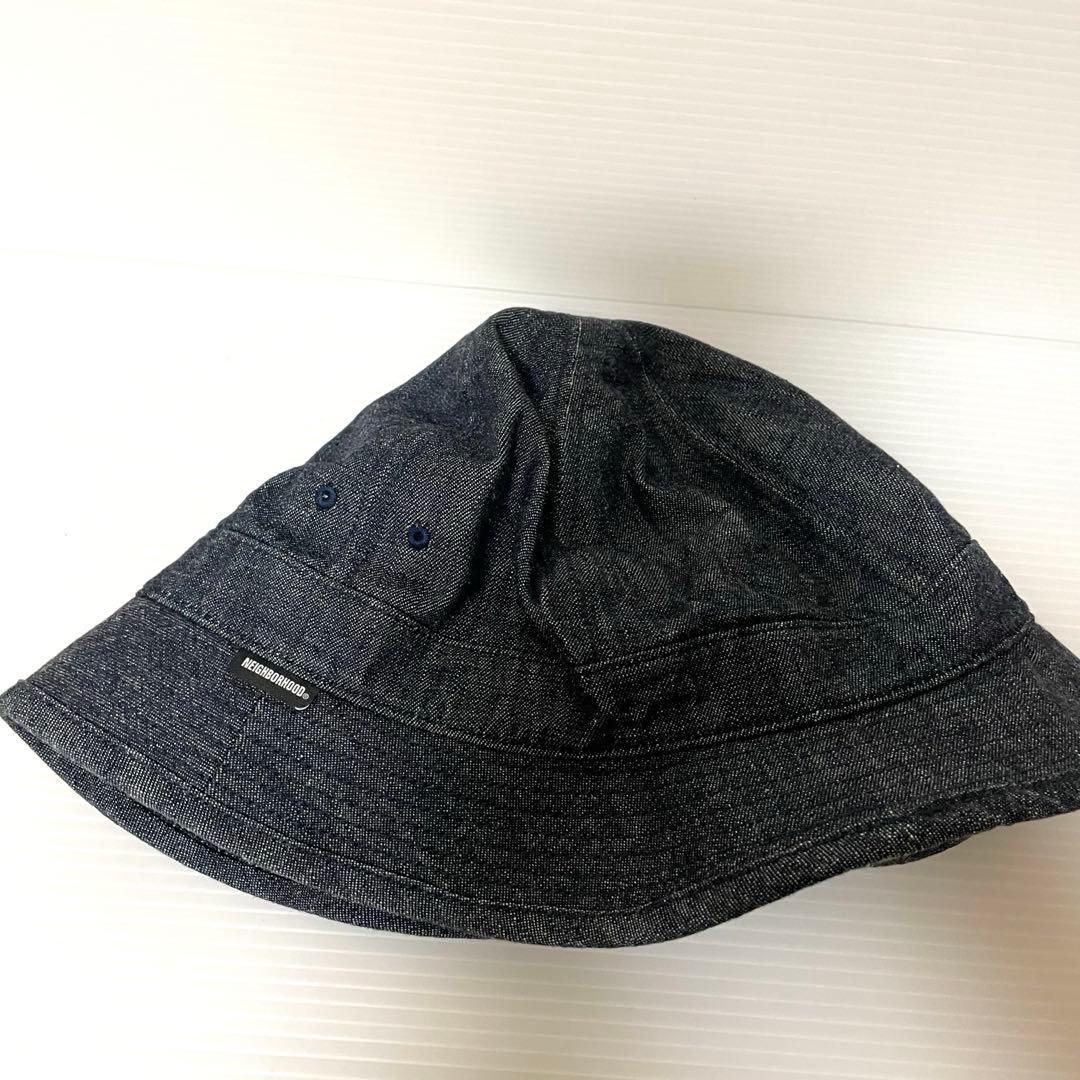 美品NEIGHBORHOOD DENIM BALL HATボウルハットインディゴ