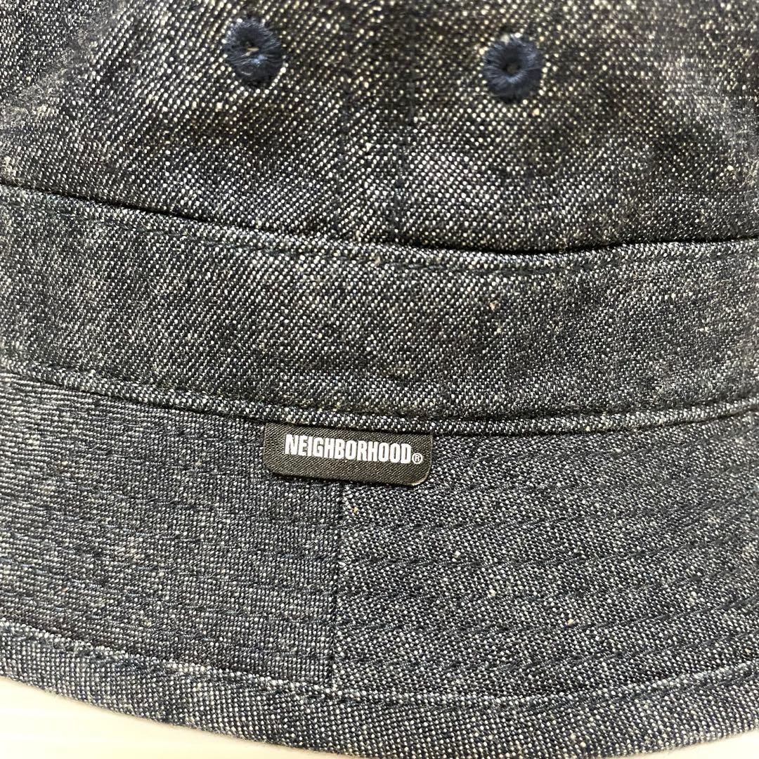 美品NEIGHBORHOOD DENIM BALL HATボウルハットインディゴ