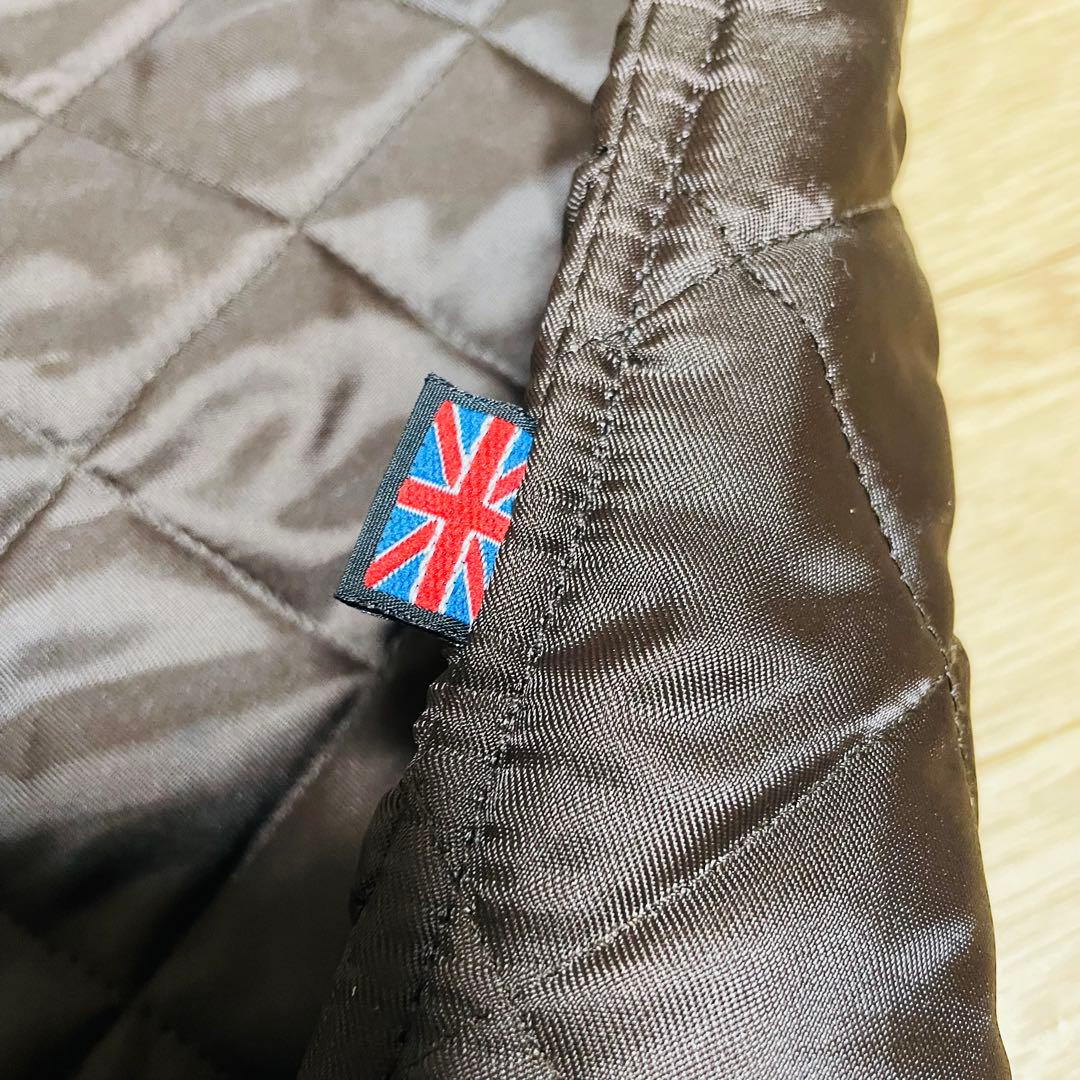 00s ベルスタッフ　belstaff キルティングベスト イタリア製　ブラウン