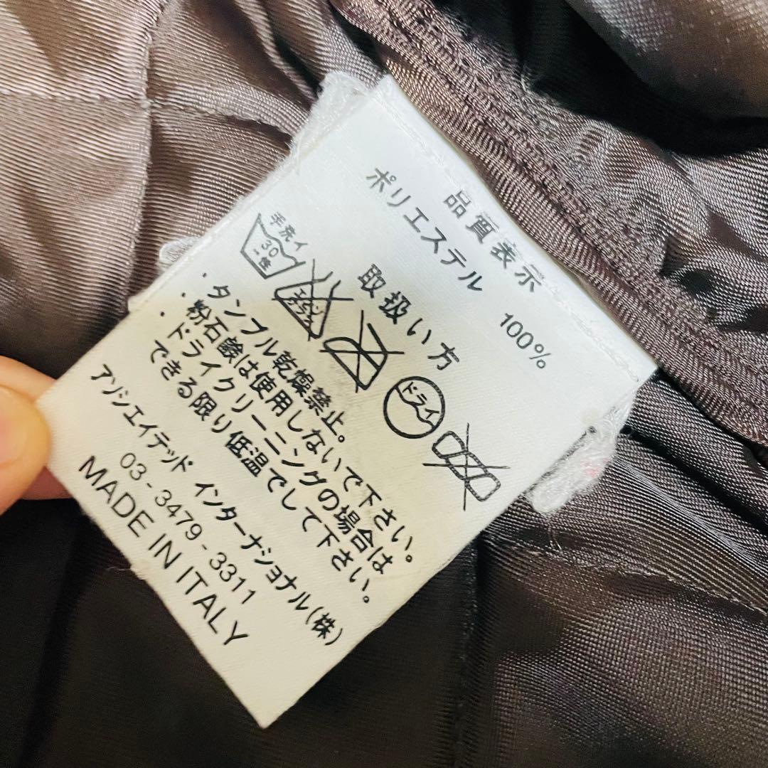 00s ベルスタッフ　belstaff キルティングベスト イタリア製　ブラウン