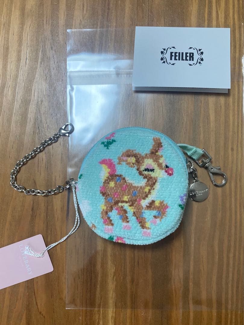 フェイラー FEILER ツンツンバンビーノドット　キーケース