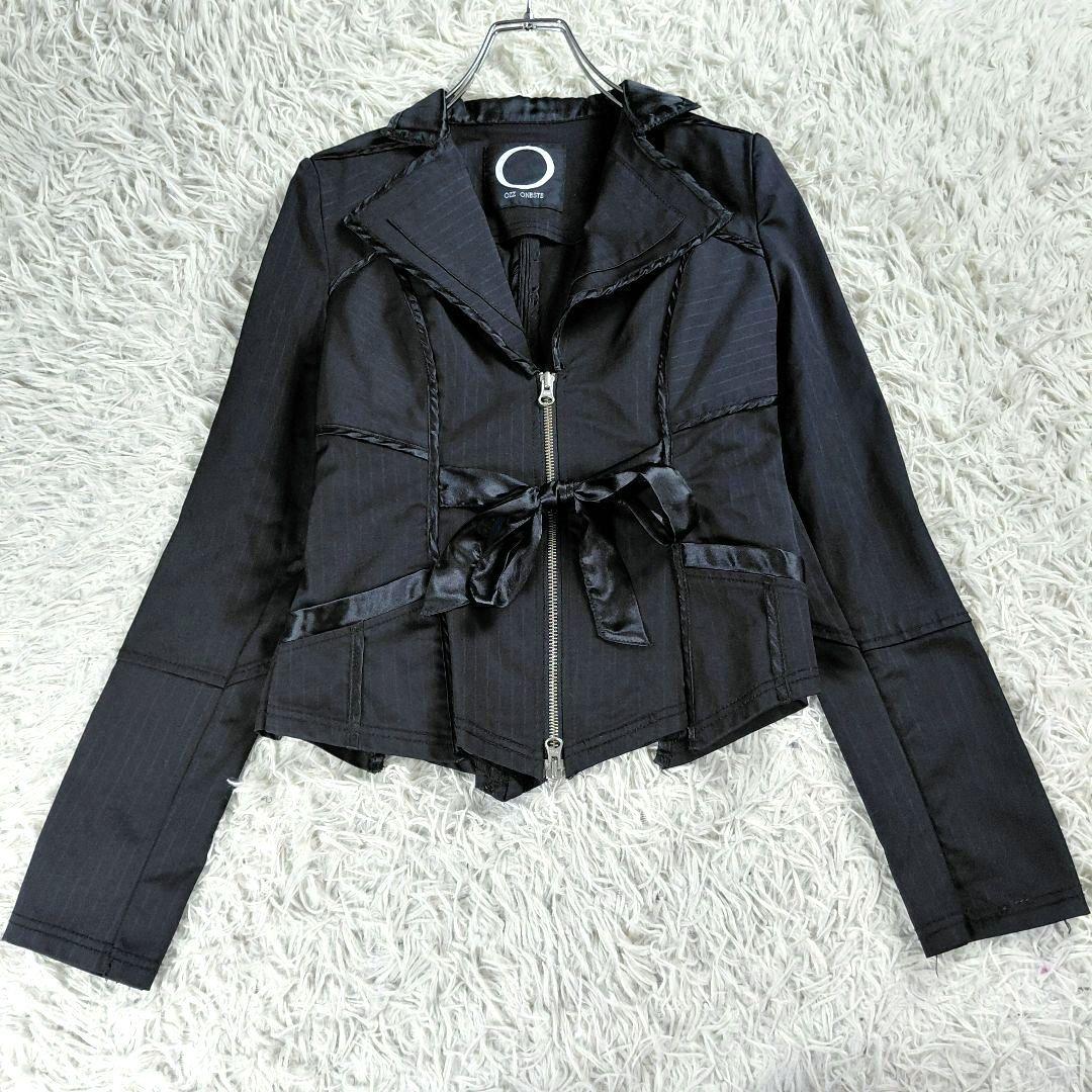極美品 y2k ozz oneste archive リボンテーラードジャケット