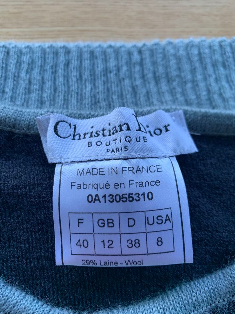 Christian Dior クリスチャン ディオールニット ベスト ビンテージ