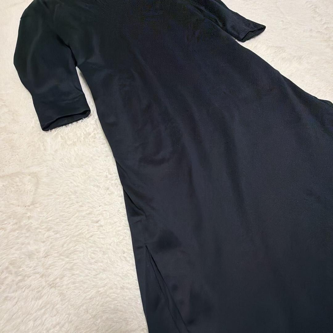 完売美品 マメクロゴウチ Mercerized V-neck Dress M