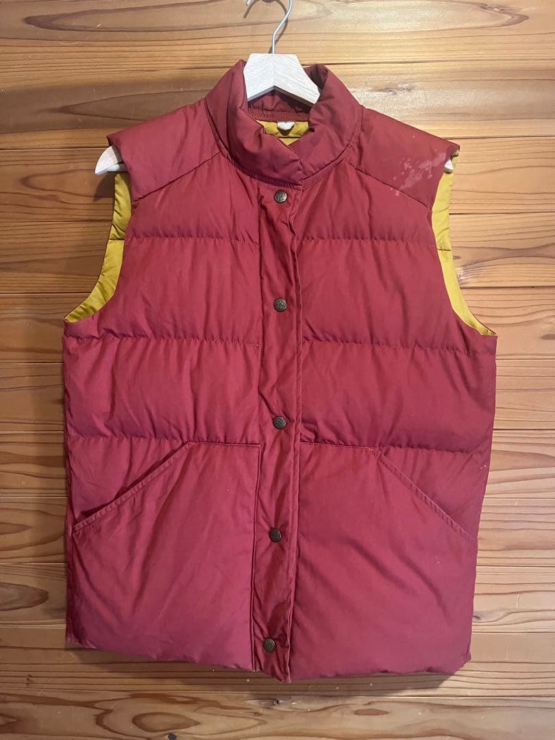 80s 90s Eddie Bauer ダウンベスト 黒タグ Large