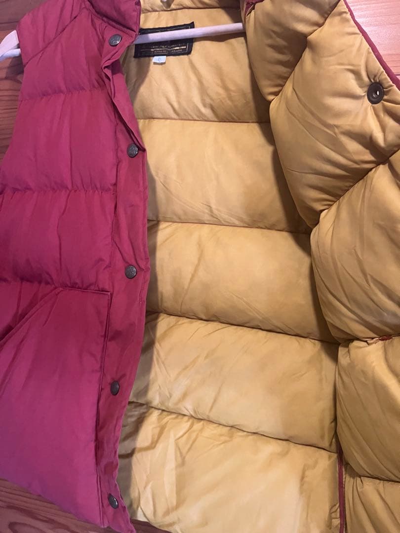 80s 90s Eddie Bauer ダウンベスト 黒タグ Large
