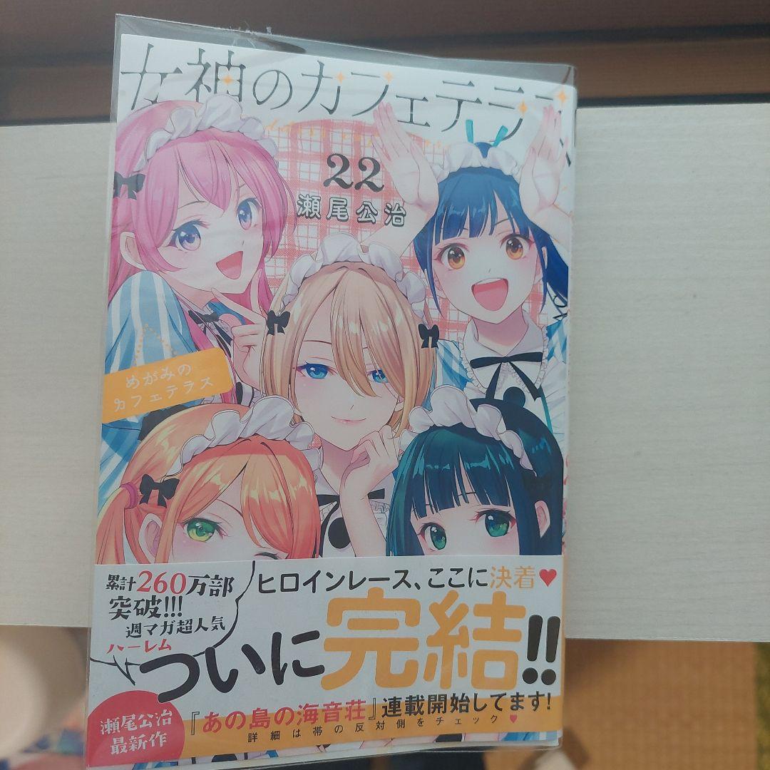 女神のカフェテラス全２２巻完結です。