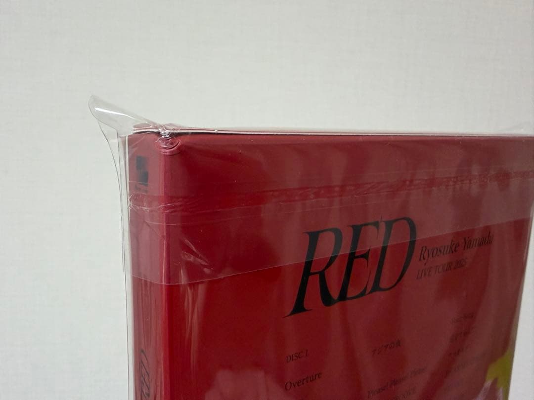 山田涼介 LIVE TOUR 2025 RED 初回限定盤 Blu-ray