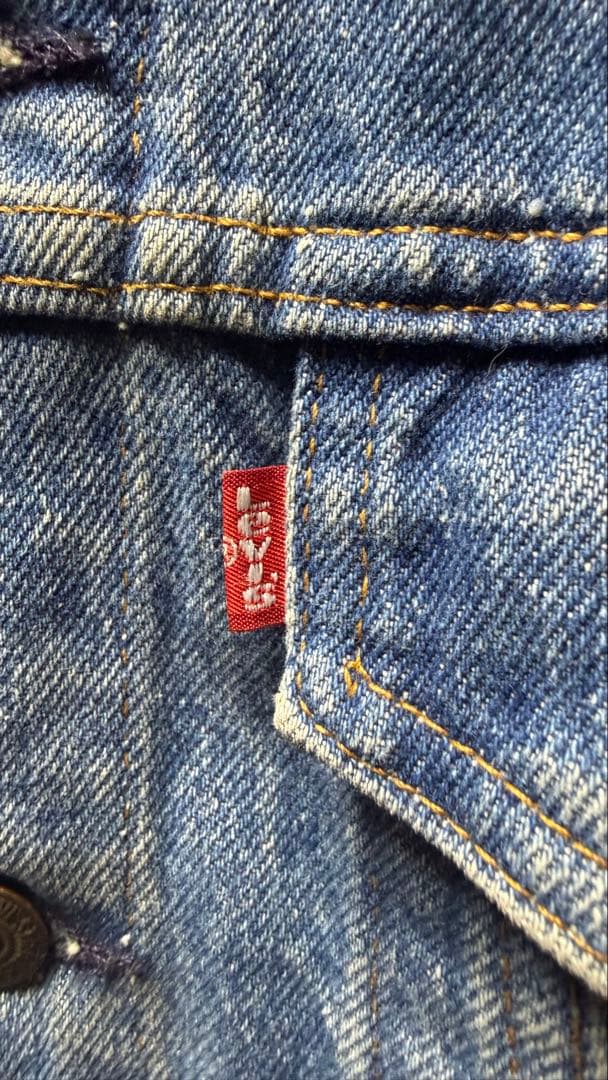 【USA製】リーバイス Gジャン デニムジャケット 赤タブLevi’s70506