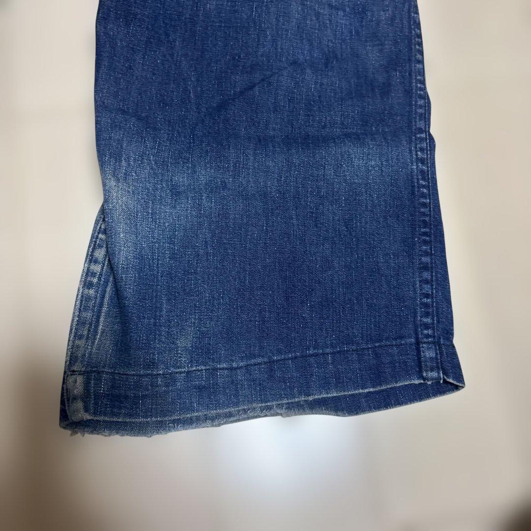 VINTAGE NAVYベイカーワークパンツ フロントボタン式 40~50年代