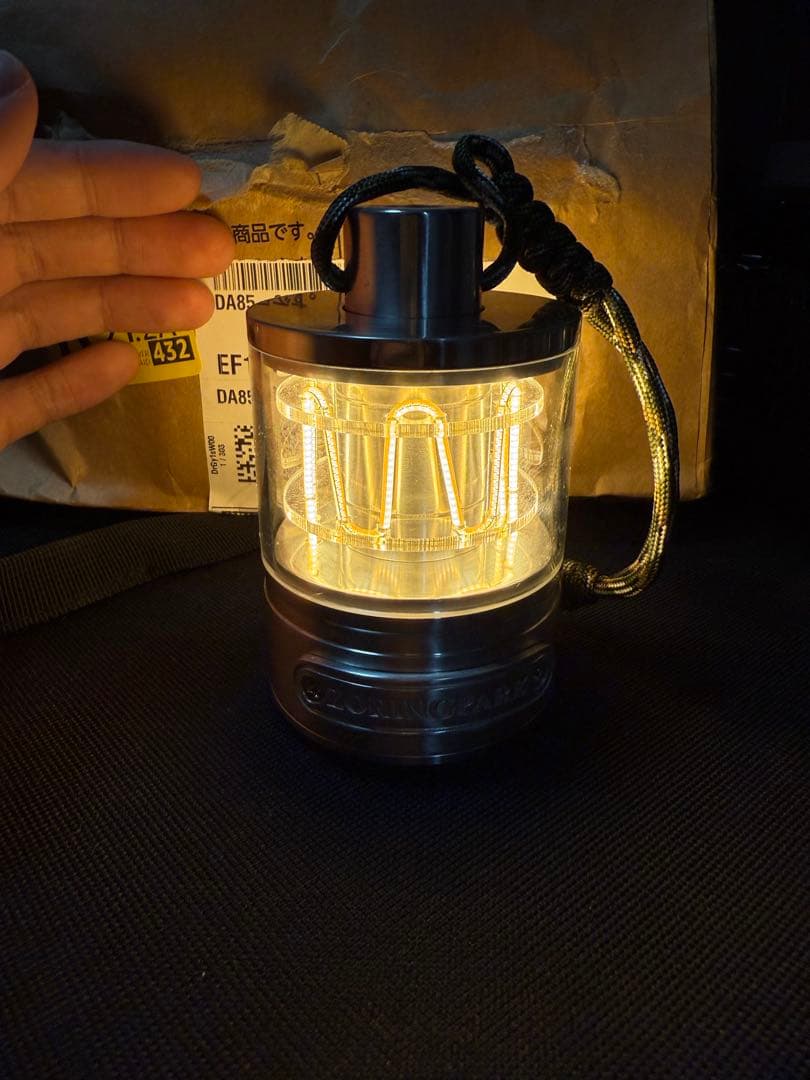 ZORING PARK RETRO LIGHTSキャンプ　アウトドア