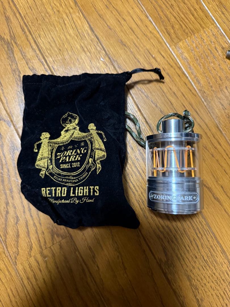 ZORING PARK RETRO LIGHTSキャンプ　アウトドア
