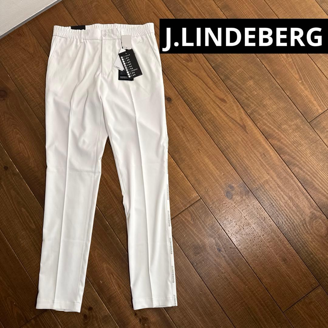 未使用 J.LINDEBERG ロングパンツ　 サイズ31 サイドロゴ