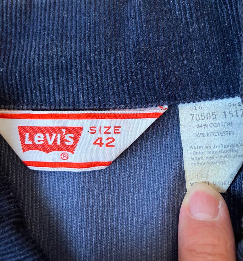 1970's～LEVI'S 70505-1517 CORDUROY JACKET