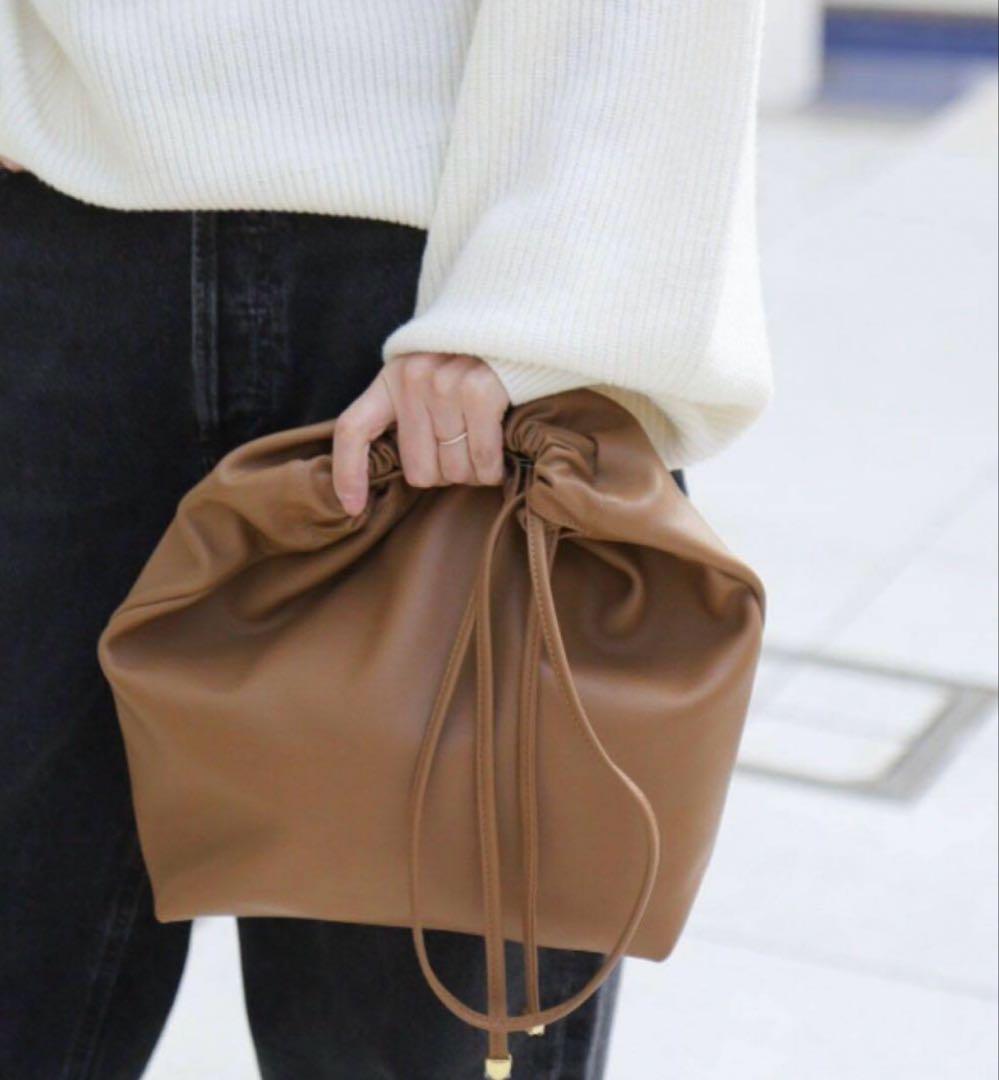 Deuxieme Classe CELERI セルリ　レザーショルダーバッグ