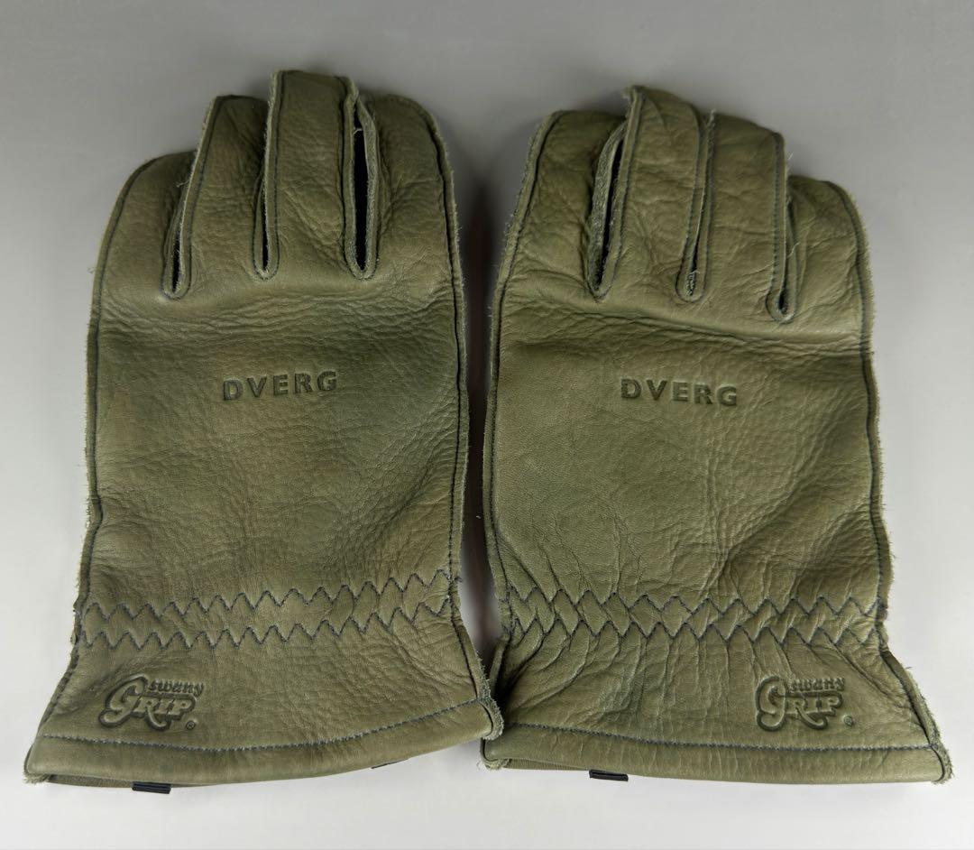 DVERG×GRIP SWANY グリップスワニー オリーブ色 Sサイズ