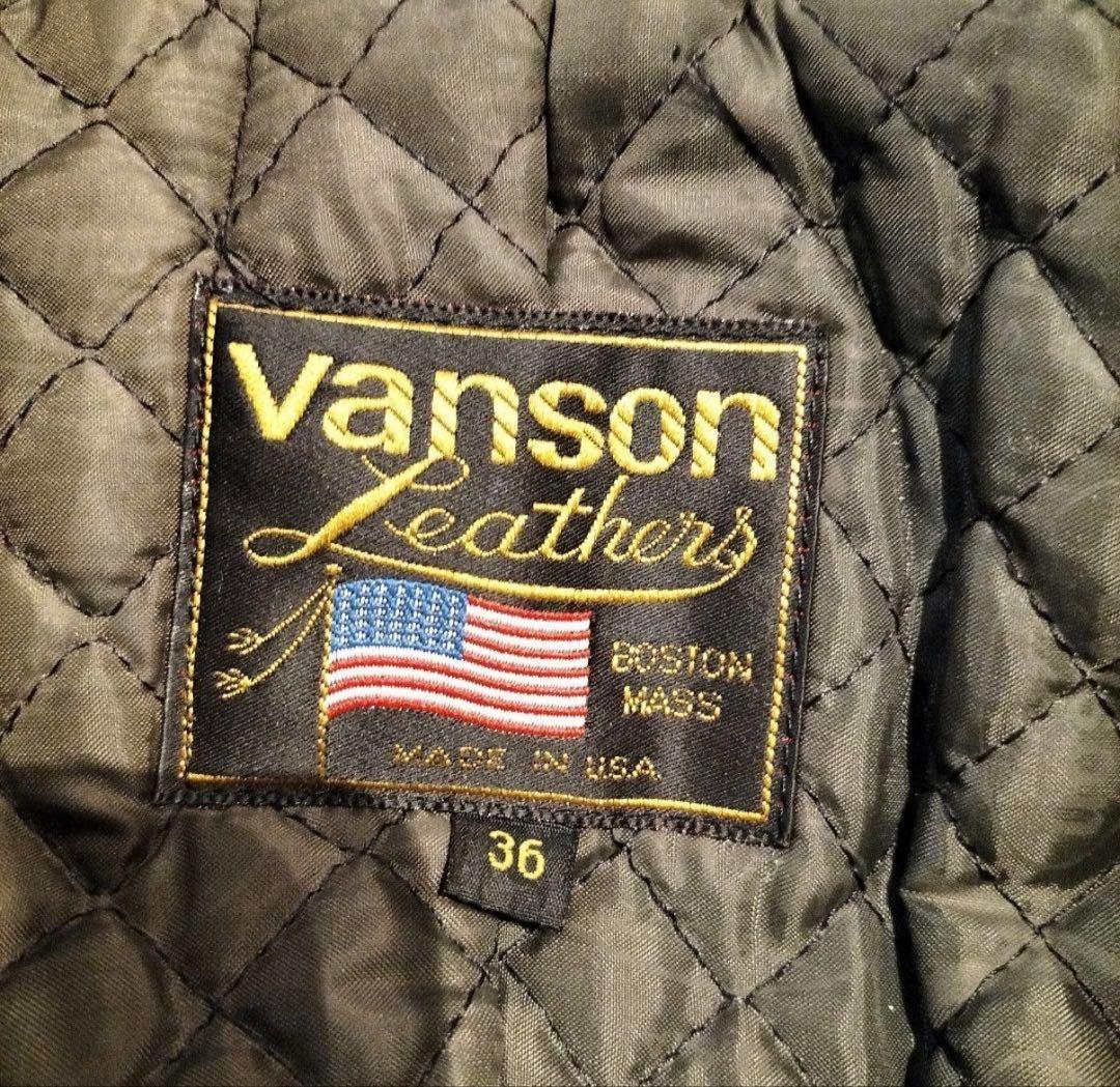VANSON ライダージャケット