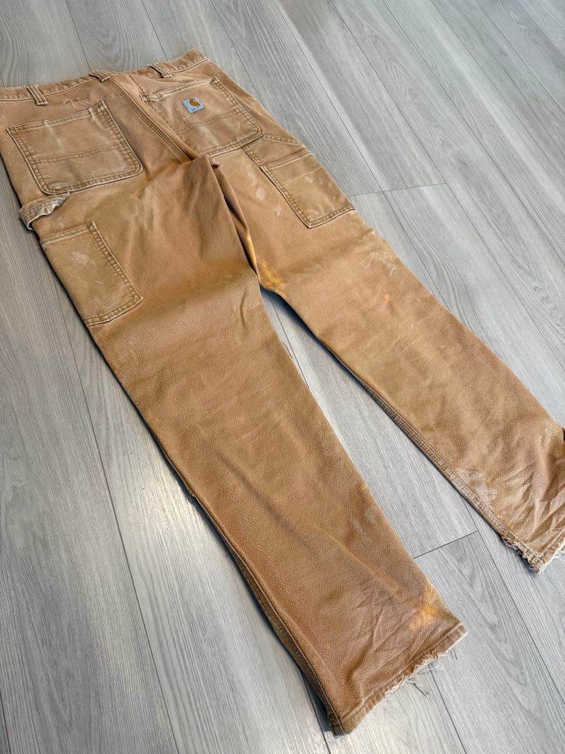 Carhartt リラックスフィット ダブルニー　33×34