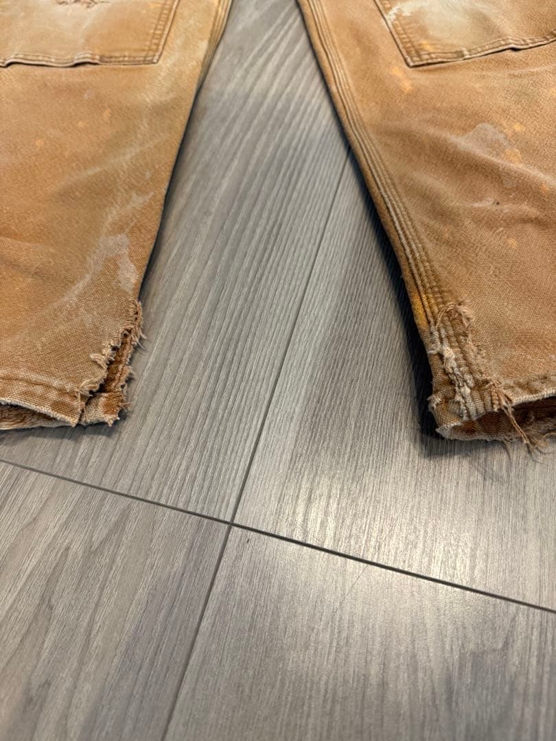 Carhartt リラックスフィット ダブルニー　33×34