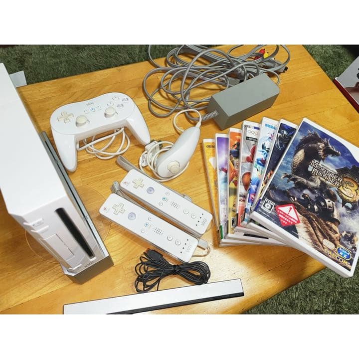 Wii本体とソフトセット