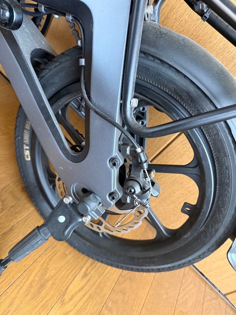 ナ*ロ様 AIDDE 電動アシスト自転車 グレー