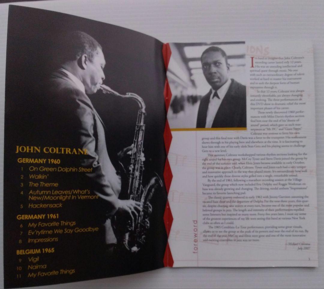 ミュージック John Coltrane LIVE in '60, '61 & '65