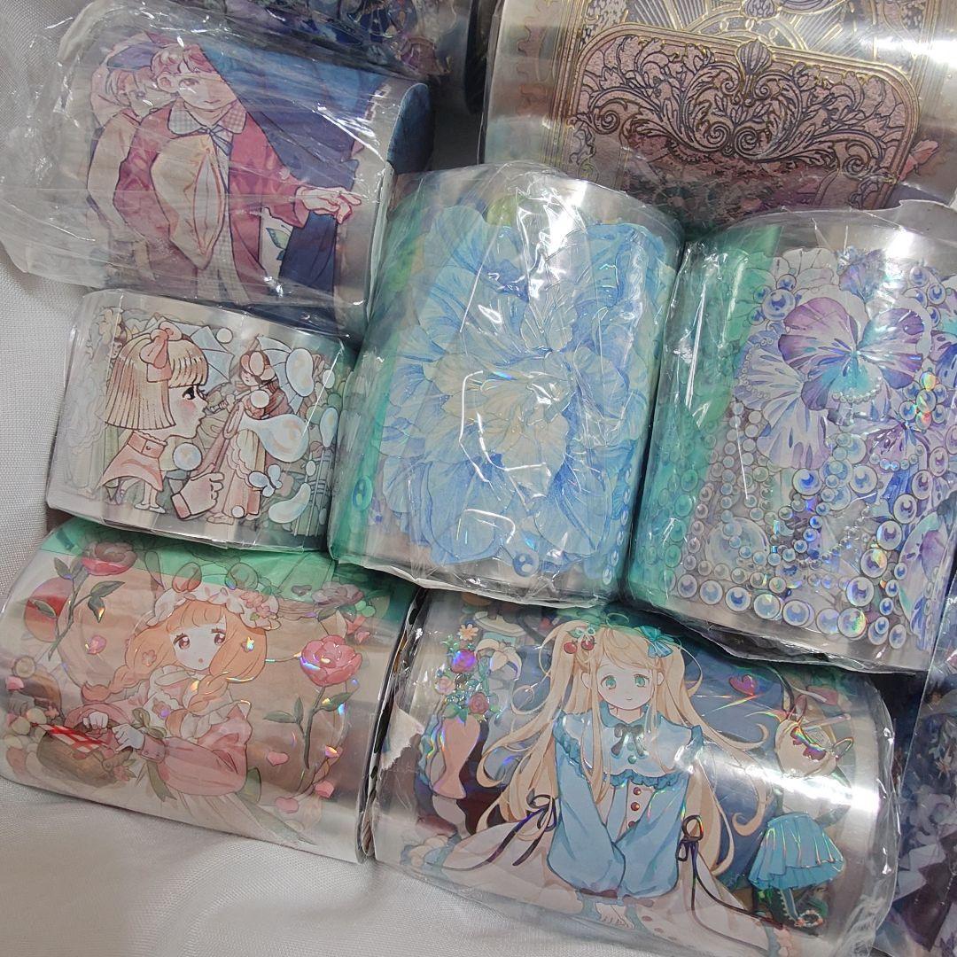★週末限定価格★海外マステ 新品・中古 装飾 人物 コラージュ素材 まとめ売り