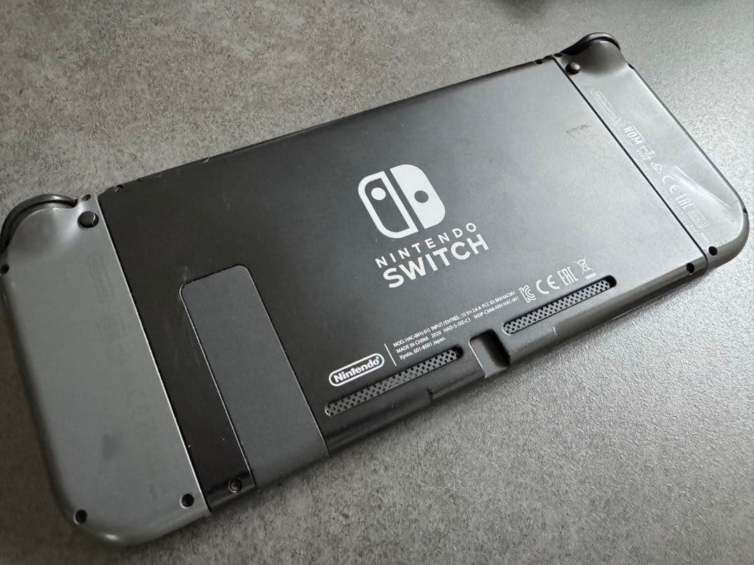 ※専用販売※ Nintendo Switch グレー 本体と付属品