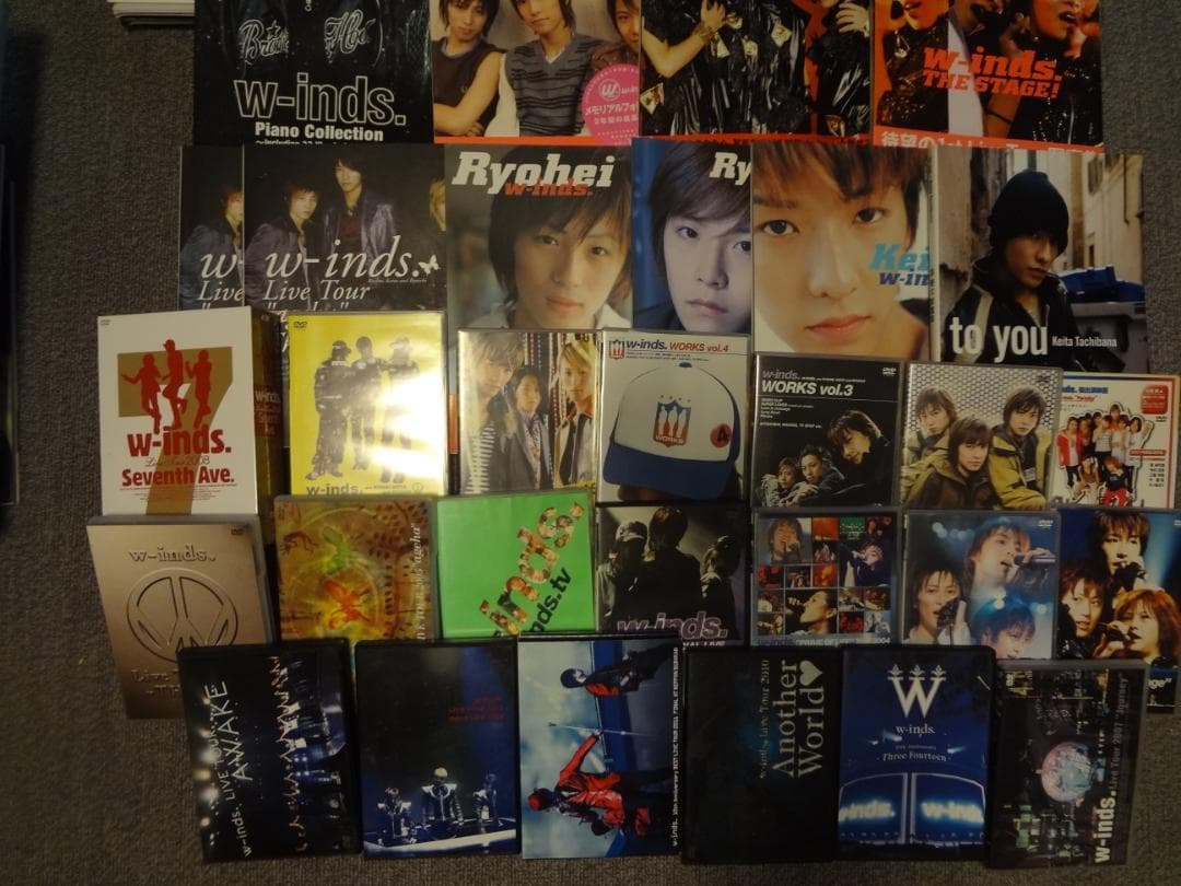 w-inds.  写真集・ [DVD] 20本セット   Live Tourほか