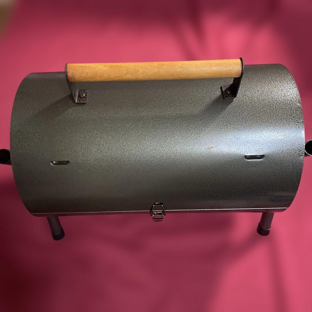 【平成レトロ】ポータブルBBQコンロ(木炭専用)セット