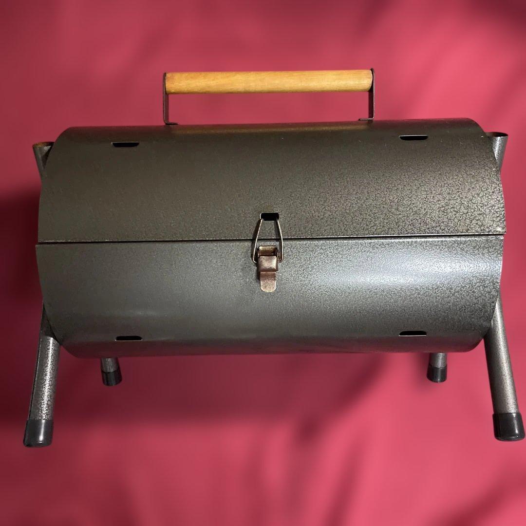 【平成レトロ】ポータブルBBQコンロ(木炭専用)セット