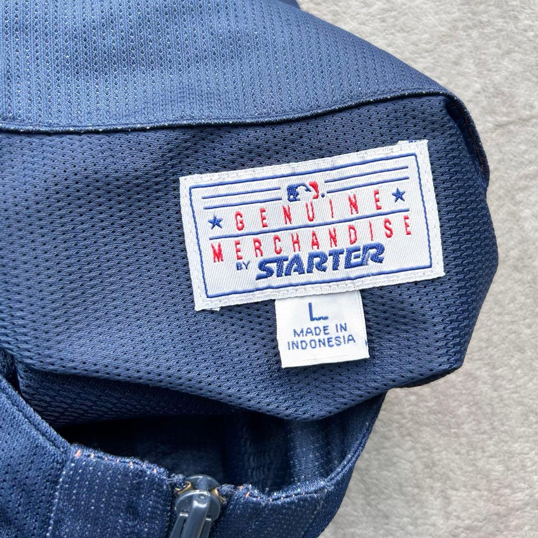専用！90s STARTER MLB インディアンス ハーフジップ プルオーバー