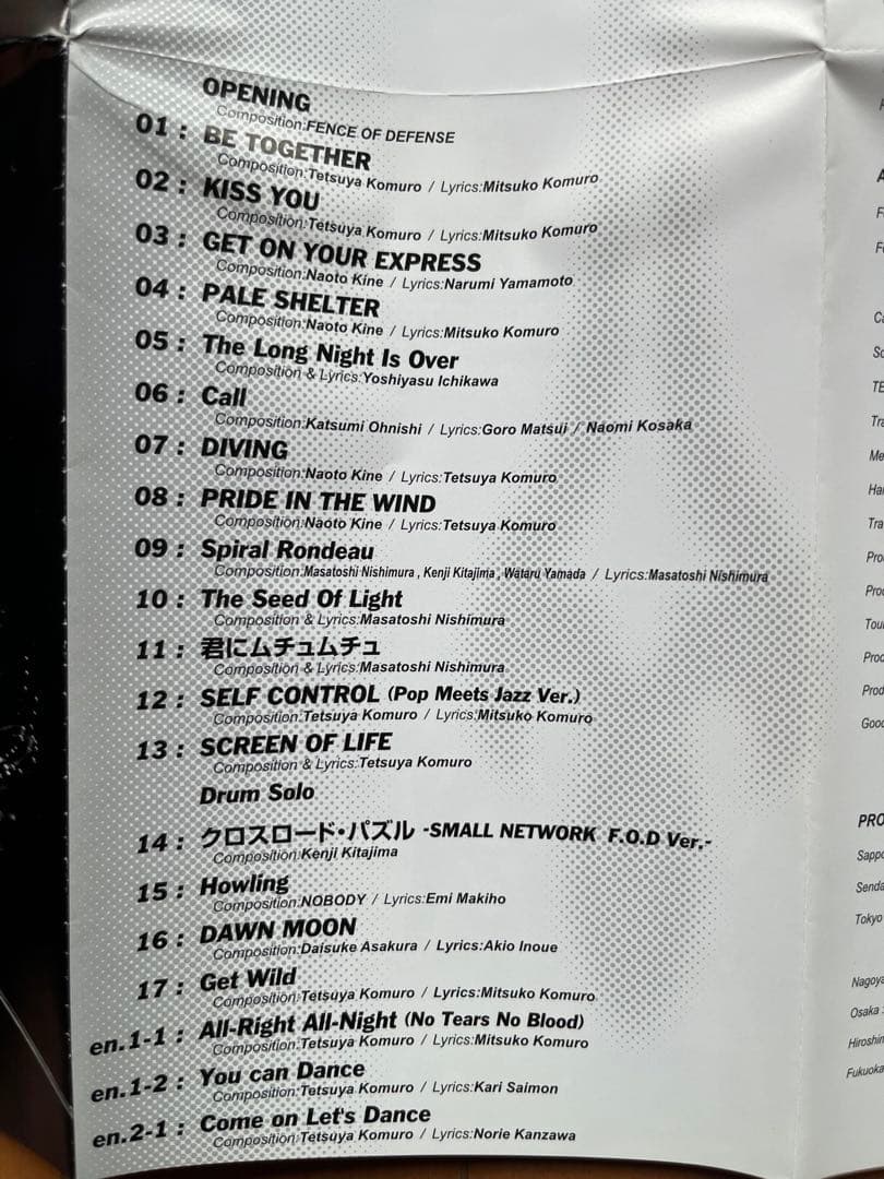 【希少】TM NETWORK宇都宮隆TOUR2009 SMALL NETWORK