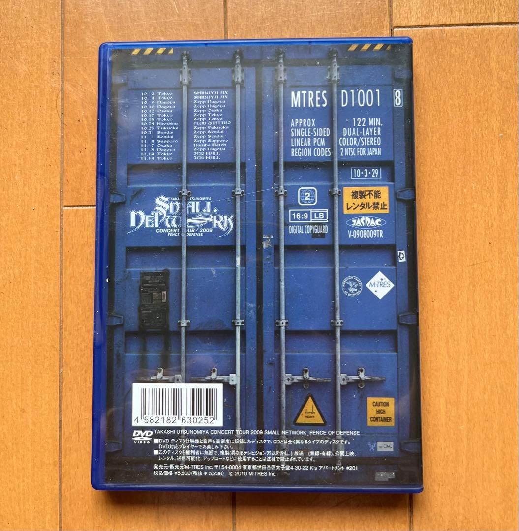 【希少】TM NETWORK宇都宮隆TOUR2009 SMALL NETWORK
