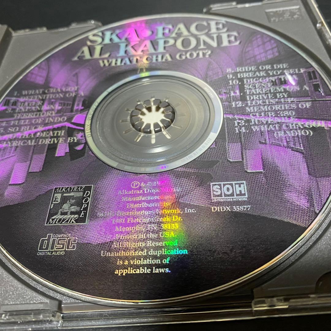 SKA FACE AL KAPONE/WHAT CHA GOT？/G-RAP